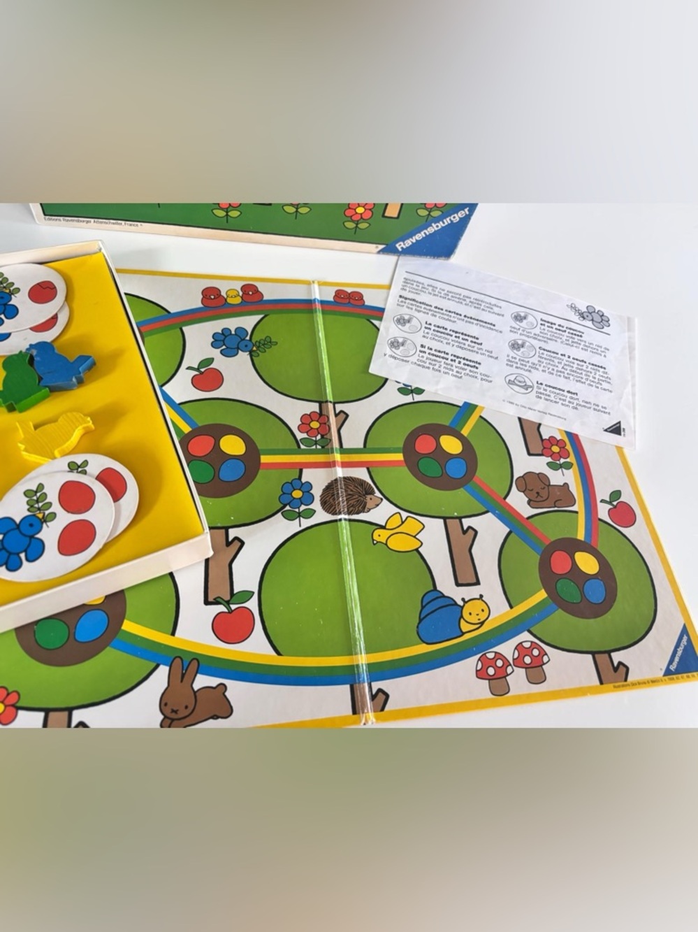 Vintage Ravensburger Jeu du Coucou 1980 French Board Game Complete - Picture 2 of 5